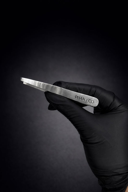 Fiber Slanted Precision Tweezers