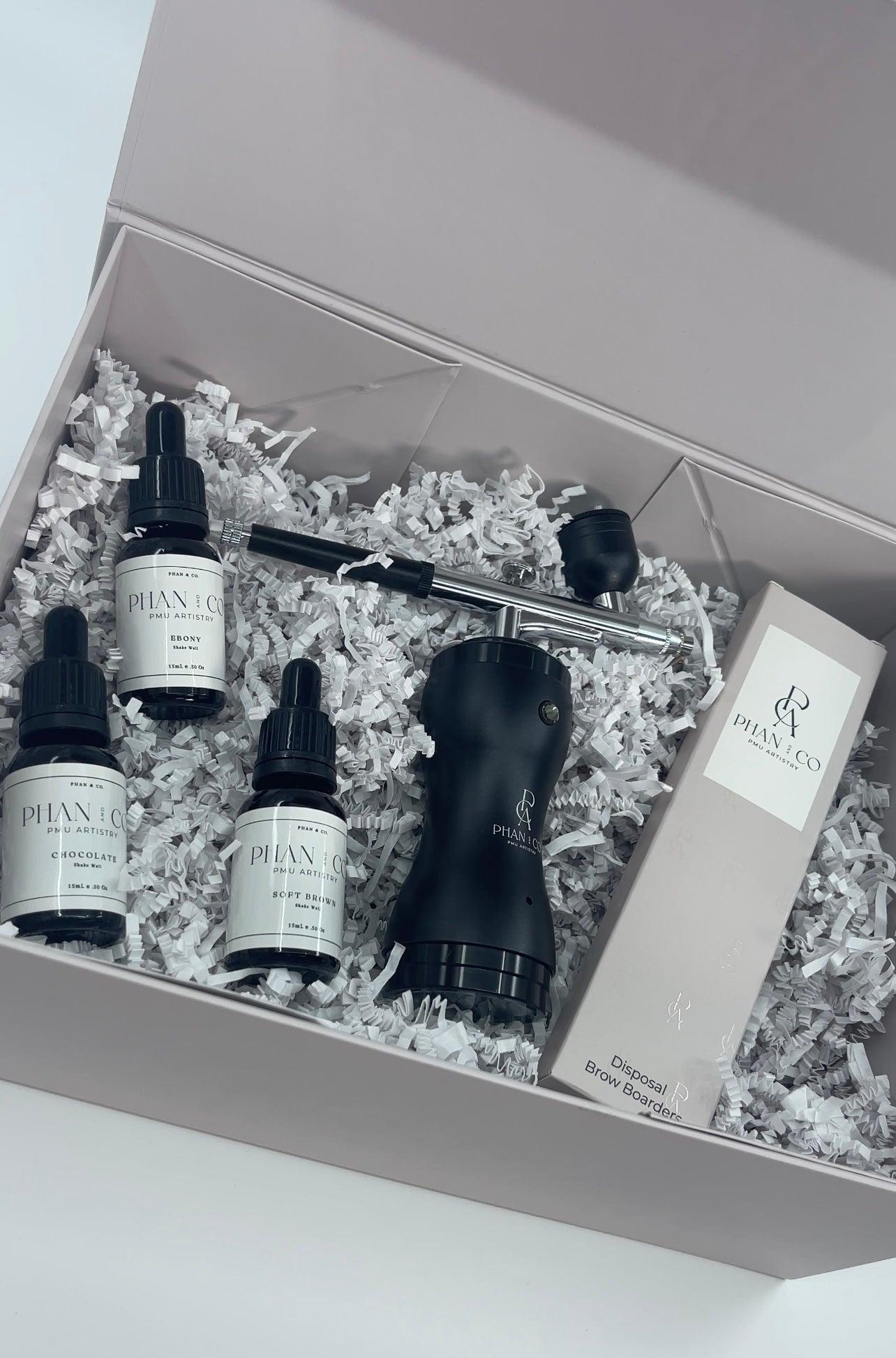 Brow Kit + Phan & co. Airbrush Machine