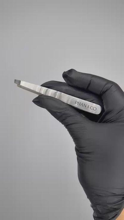 Fiber Slanted Precision Tweezers